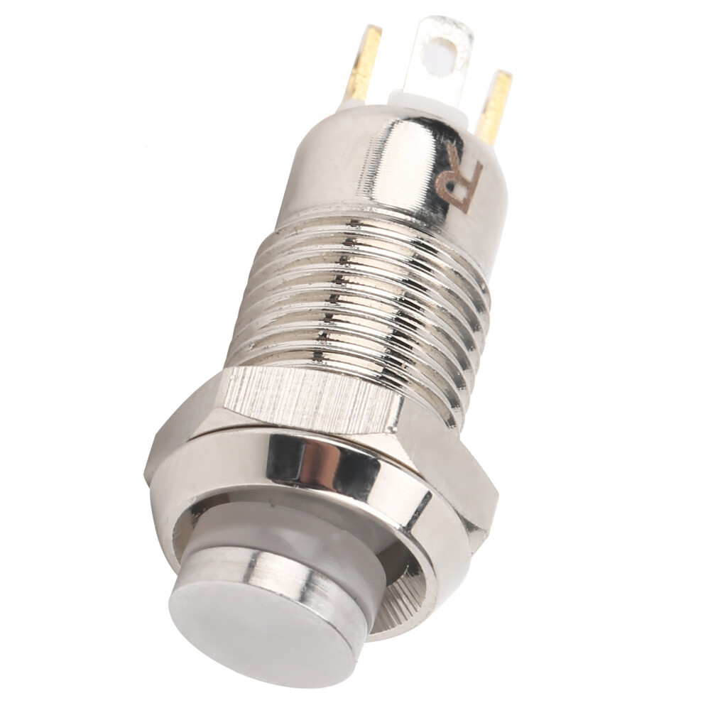 8Mm Momentary Push Button Switch Waterproof Push Button Start Switch With Light 3Vwhite 4251322899735