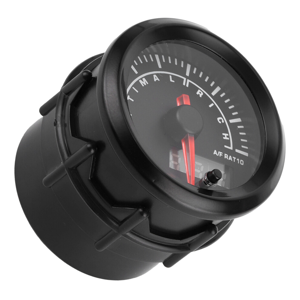 Universal Air Fuel Ratio Gauge Pointer Led Digital Display 52Mm Dia Auto Instrument 4991322900948