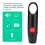 Sifflet électronique 15cm réglable 4xCR2032 noir 11