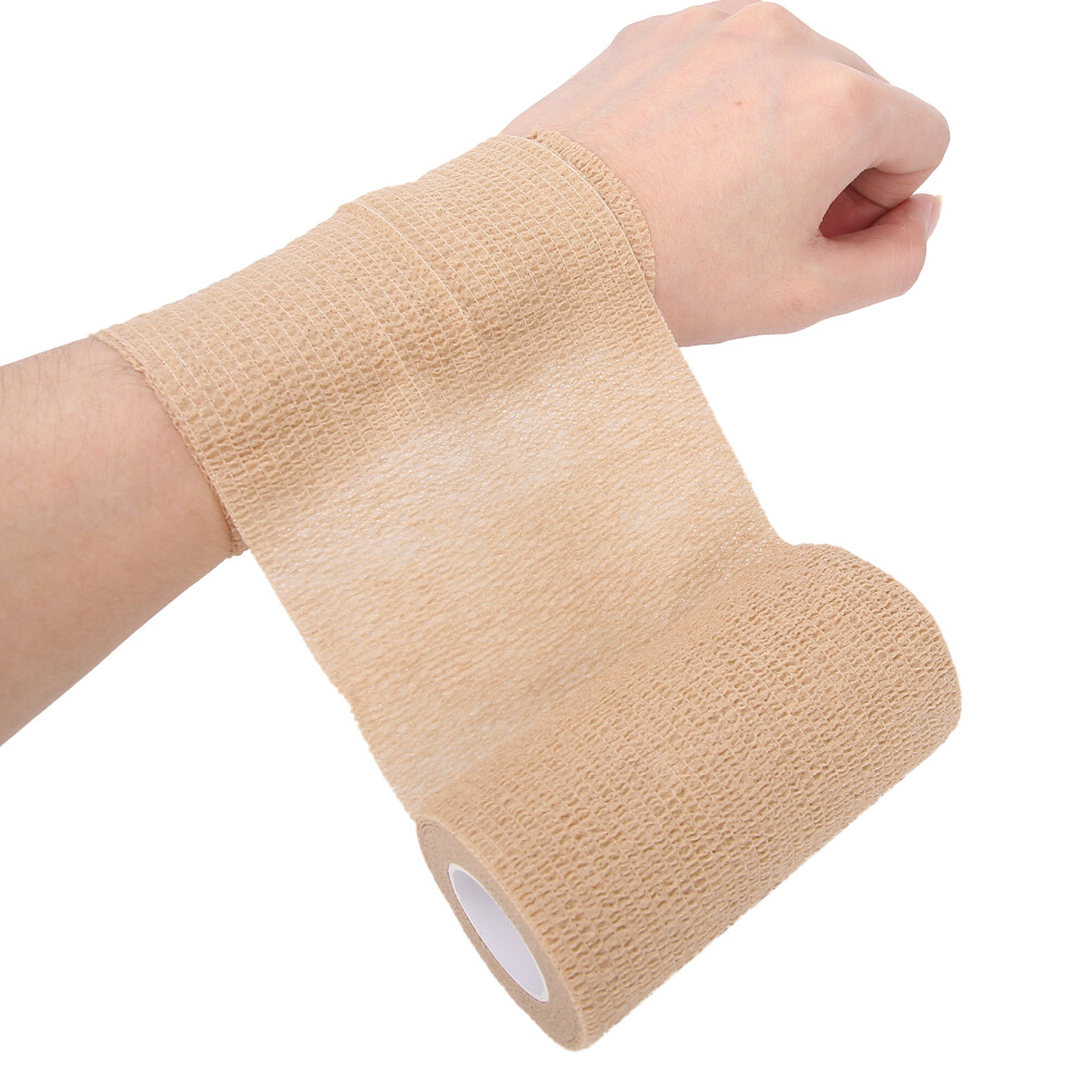 Self Adherent Bandage Wrap Breathable Non Woven Flexible Cohesive Tape for Sports10cm x 4.5m