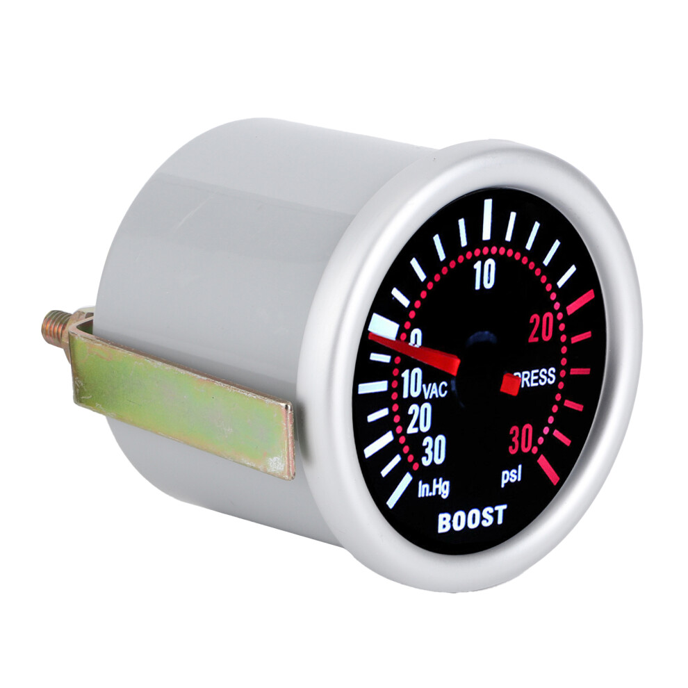 2In 12V Turbo Boost Gauge Â30Â30Psi Pointer Auto Car Turbo Pressure Meter High Accuracy 4991322900986
