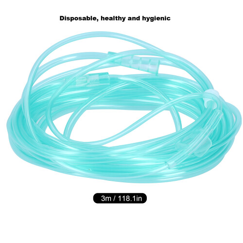 Accessoire 3 m cannule nasale d’oxygène transparente 118,1 po 2