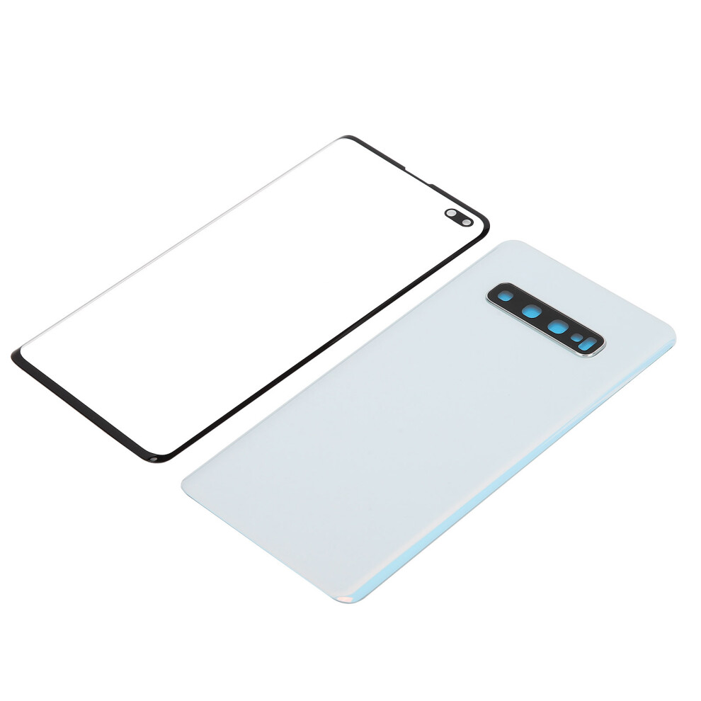 Mobile Phone Back Glass Cover And Outer Glass Panel Replacement For Samsung S10+Plus( ) White 5061322903368