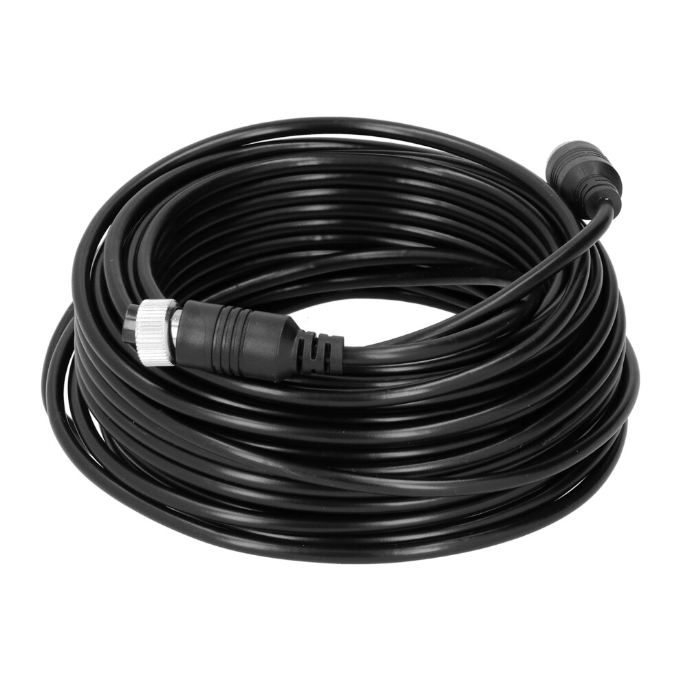 4-Pin Car Camera Cable Portable Anti Interference Pvc Video Extension Cord For Auto Truck Bus Monitor(5M 16.4Ft ) 8461322903240