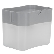 Distributeur de savon Ă pompe 14x9x11 cm gris PP 153 g