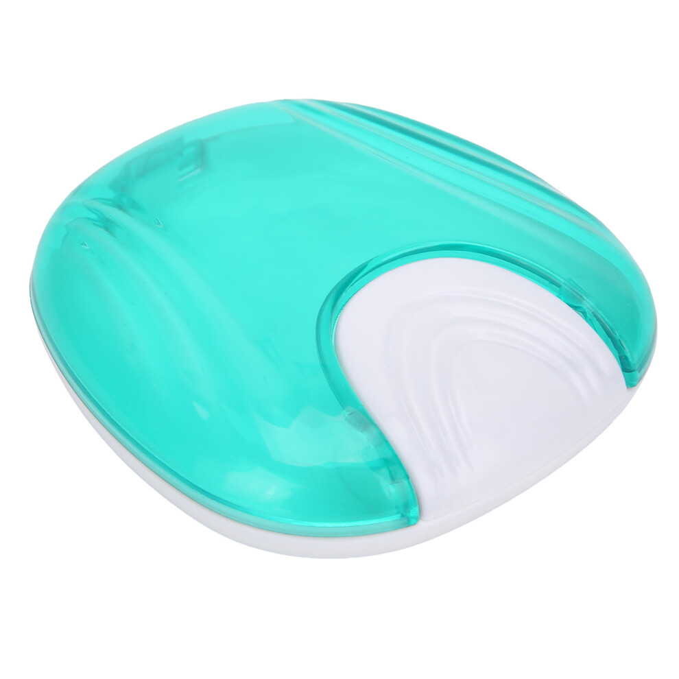 Durable Orthodontic Retainer Case Tooth Denture Container Portable Denture Storage BoxGreen