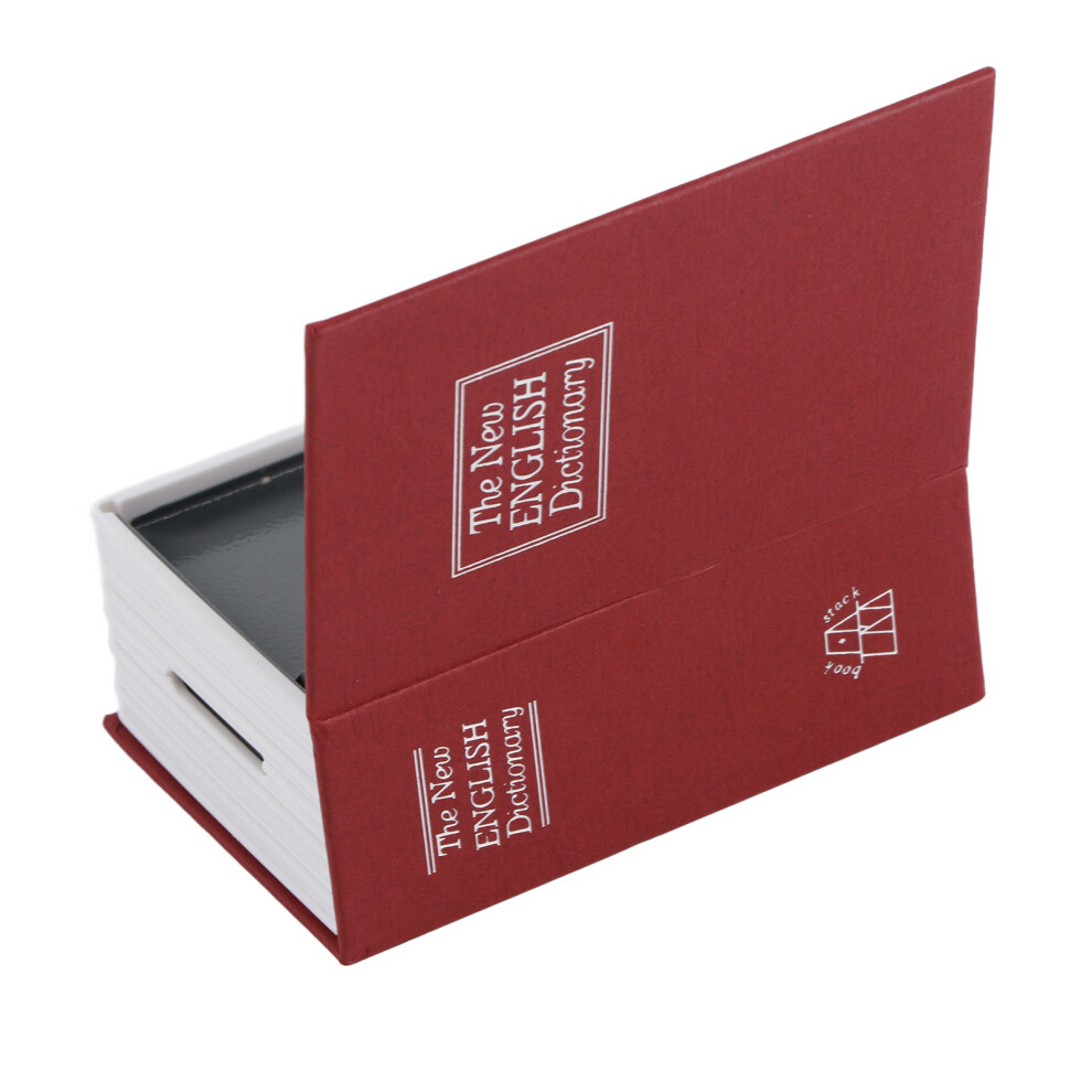 Mini Safe Box Simulation Book Security Money Jewelry Box With Lock Keys For Home Officered 9371322904422