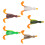 5 Stück Topwater-Entenangeln Köder, Gummi-auftriebende Köder, 9cm 14