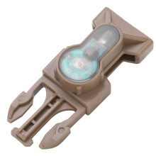 Mini lampe de survie 120 mAh 25,0 g Base boue LED rouge