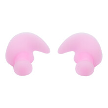 Tappi per orecchie da nuoto in gel di silice morbido rosa, 7 g, 1 paio