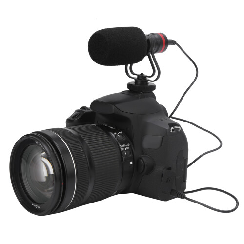 EY‑86A Mini Microphone High Sensitivity Camera Video Microphone for DSLR Camera Phone 2