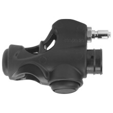 Valve d'inflation BCD en forme K durable avec connecteur en nylon et en laiton pour tuyau de 3/4 pouce