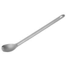 Ensemble léger en titane à longue poignée spork/cuillère