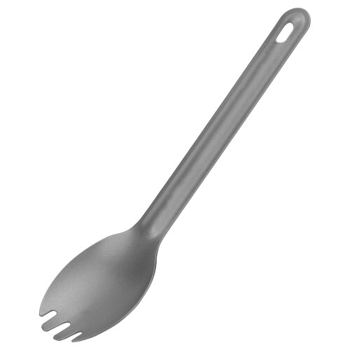 Set di posate in titanio spork e cucchiaio 4 pezzi compatto colore 1