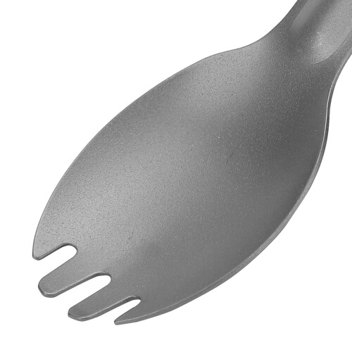 Set di posate in titanio spork e cucchiaio 4 pezzi compatto colore 2