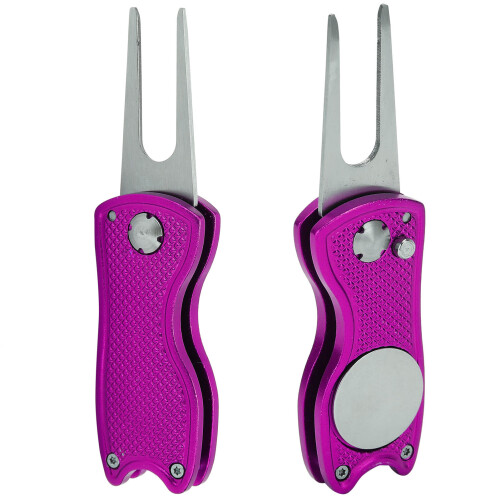Strumento per divot Switchblade da golf viola, 12cm, 55g 2