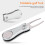 Forchetta per divot da golf verde 11,2 cm 57 g argento 6