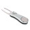 Forchetta per divot da golf verde 11,2 cm 57 g argento 8