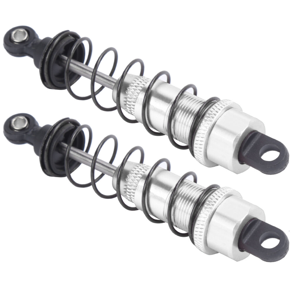 2Pcs 90Mm Rc Metal Shock Absorber Damper For Traxxas Slash 2Wd Rc Car Upgrade Partssilver 4971322910123