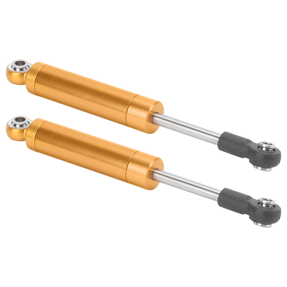 2Pcs Rc 92Mm Aluminum Shocks Absorber Internal Spring Dampers For Traxxas Slash 2Wd Rc Cargold 7901322909992