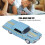 1:32 Auto giocattolo pull-back blu grigio 12,5x5x3cm 150mAh 5