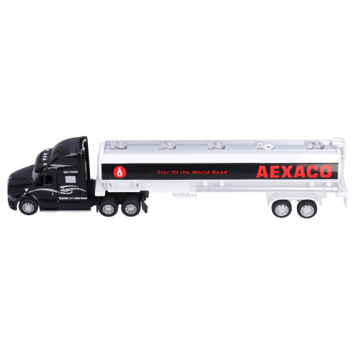 Auto in lega con meccanismo pull-back 34x7x4,5 cm nera 150 mAh 1