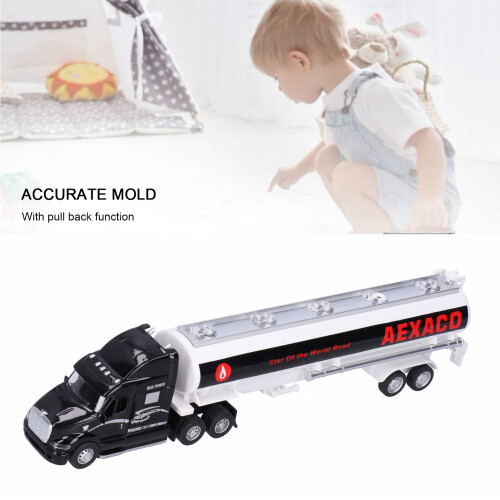 Auto in lega con meccanismo pull-back 34x7x4,5 cm nera 150 mAh 2