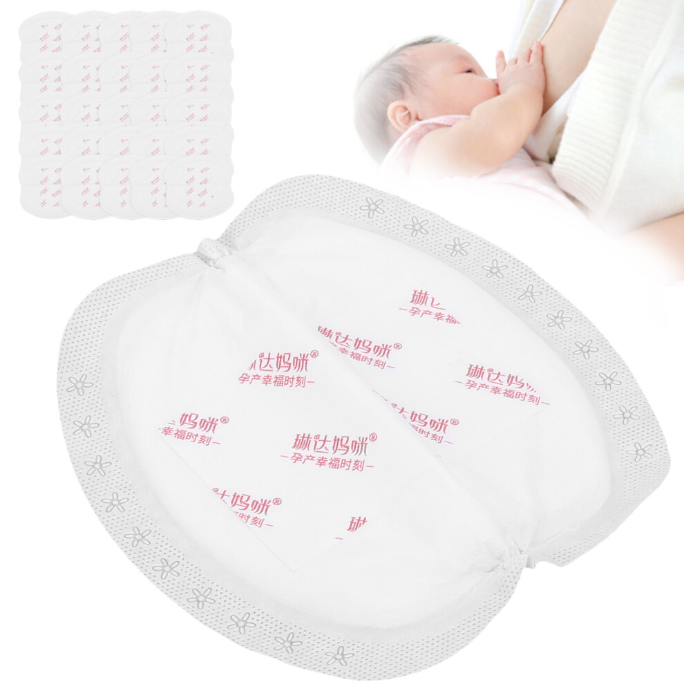 50pcs Breastfeeding Nursing Pads Disposable Absorbent Leak Protection Pad for New Mom