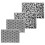 4PCS Plastic Embossing Folders Template DIY Card Making Scrapbooking Paper Tools 14