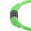 Câble antivol pour vélo Code à 4 chiffres Vert 105 mm/4,1 po 6