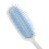 Brosse à cheveux à manche extra-longue bleue et blanche 3