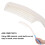 Brosse à cheveux à manche extra-longue bleue et blanche 8