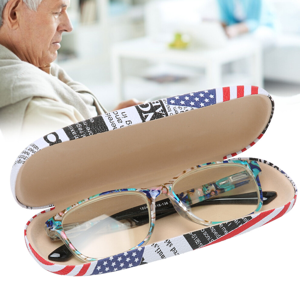 Unisex Men Women Elderly Glasses High Definition Blue Light Blocking Reading Glasses(+350 )