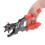Modello LHP-6 punzone per pelle, 6 fori 2-4,5 mm, argento 3