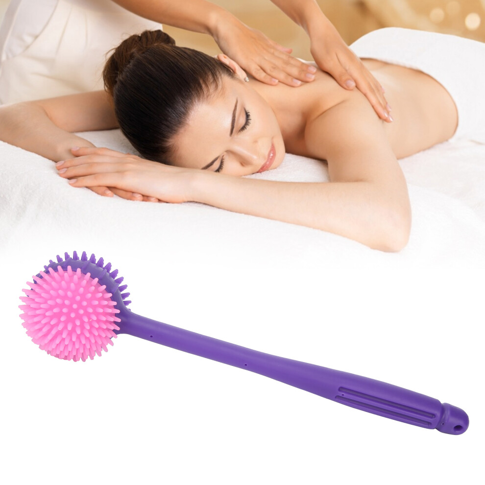 Purple Multi Functional Massage Hammer Long Handheld Hammer Back Massager For Back Pain Relief( )