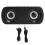 A9 Mini haut-parleur Bluetooth 3000 mAh Noir 3 W 2
