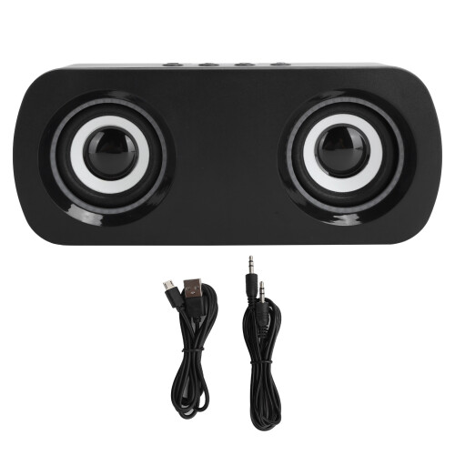 A9 Mini haut-parleur Bluetooth 3000 mAh Noir 3 W 1