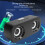 A9 Mini haut-parleur Bluetooth 3000 mAh Noir 3 W 4