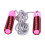 Corde en mousse rouge de 265 cm, compteur électronique 16