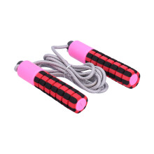 Corda da saltare rossa con contatore elettronico, 265 cm,104-132 g