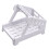 Thermal Label Printer Label Holder for Rolls and Fanfold Shipping Package Labels Work with Desktop Label Printers Compatible with Barcode E 3
