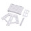 Thermal Label Printer Label Holder for Rolls and Fanfold Shipping Package Labels Work with Desktop Label Printers Compatible with Barcode E 6