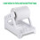 Thermal Label Printer Label Holder for Rolls and Fanfold Shipping Package Labels Work with Desktop Label Printers Compatible with Barcode E 7