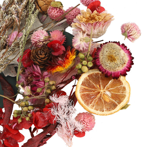 2 paquets de fleurs séchées colorées pour bouquets DIY 2