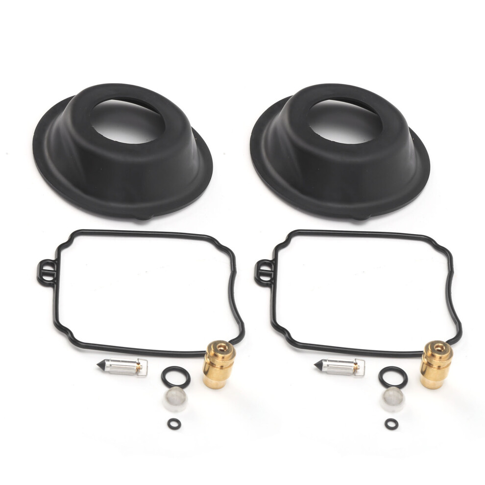 2 Sets Carburetor Rebuild Kit Carb Overhaul Repair Fit For V Star 650 Xvs650 Custom 4171322924704