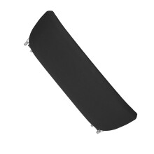 Finitura del pannello dello schienale - pelle artificiale nera F07