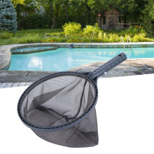 Filet de skimmer pour piscine 39 22,5 cm, en nylon et plastique, râteau à feuilles