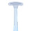 Raschietto per lingua Professionale Blu Silicone+Plastica 10