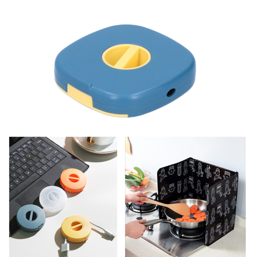 Portable Cable Winder Rotatable Wire Wrapper Cord Storage Organizer For Home Office 7901322927583