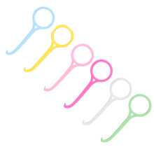 Kit de 6 pièces d'outils pour retirer les appareils orthodontiques anti-dérapants soin bucco-dentaire outil de retrait de contentions`